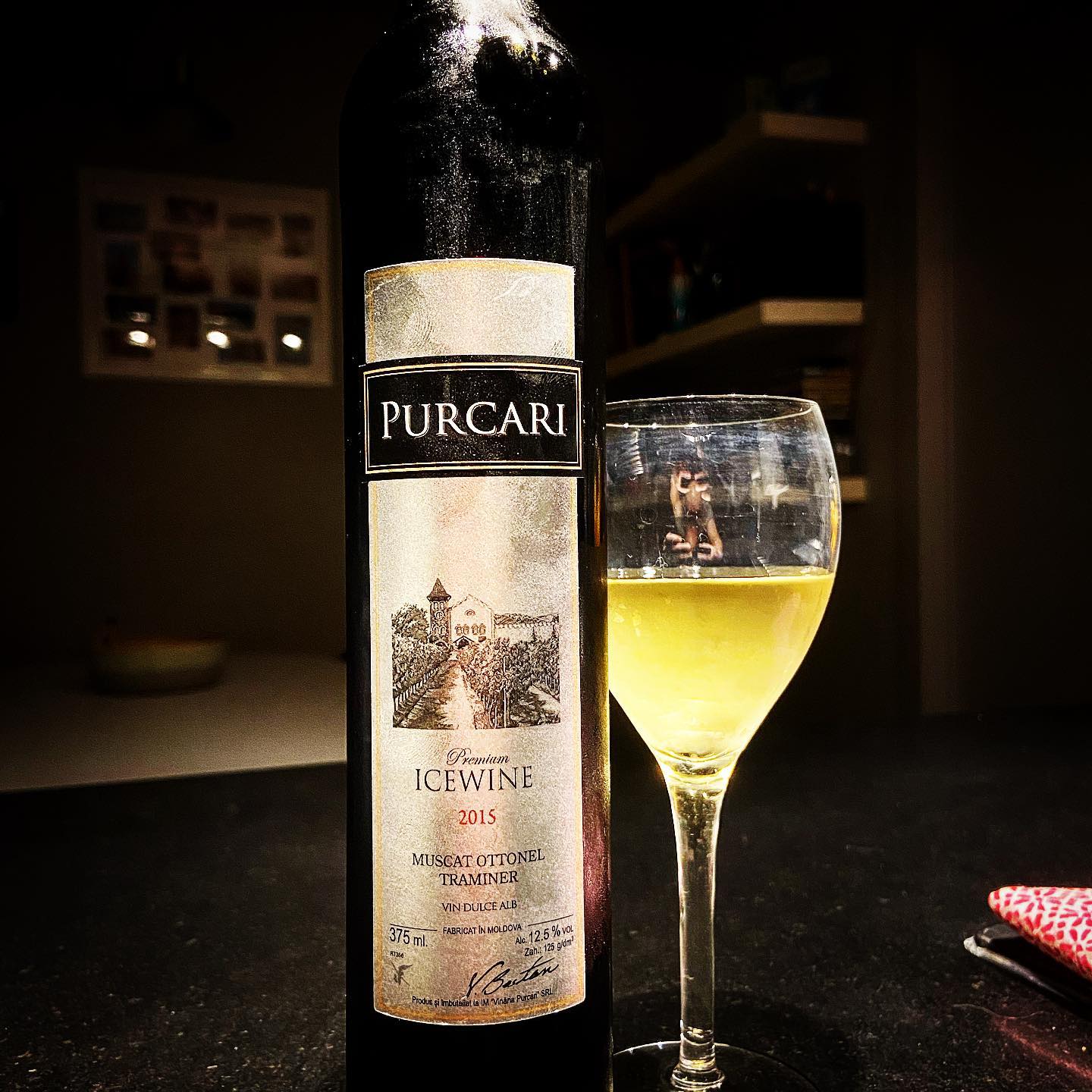 Purcari Ice Wine, Muscat Ottonel & Traminer - Best Wines in Moldova