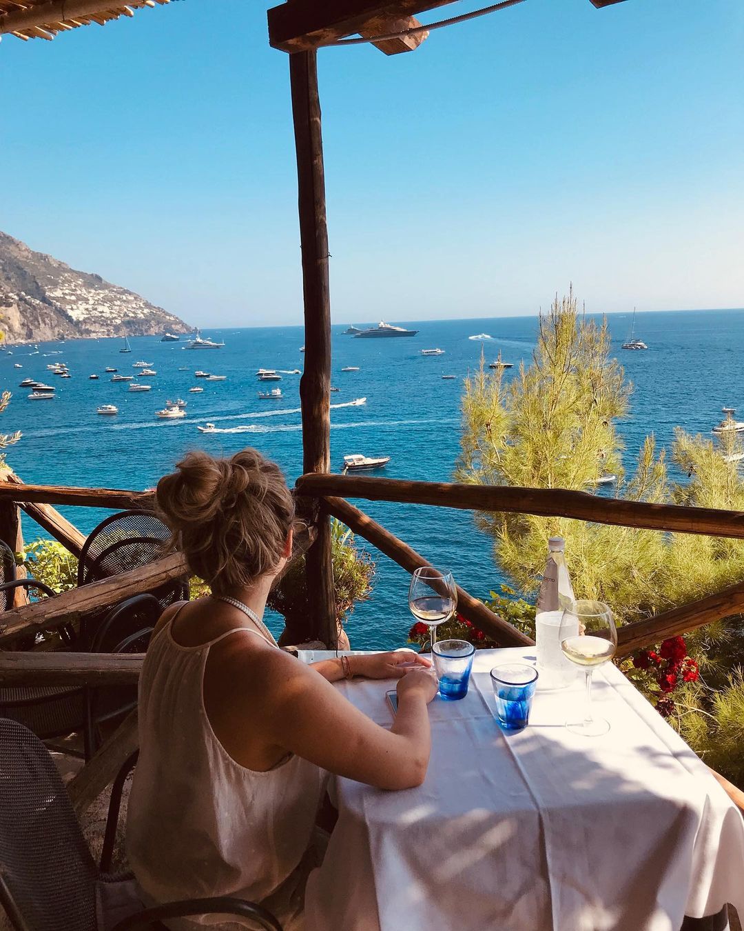 Breathtaking views of Positano - Best Outdoor Restaurants in Europe