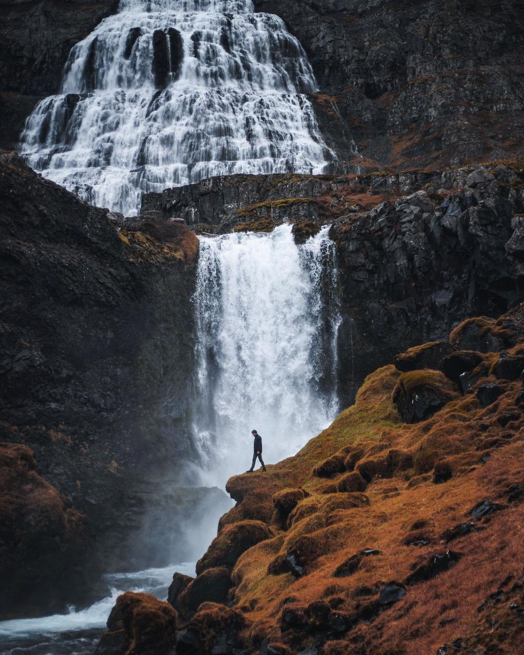 One of the most spectacular waterfalls in Iceland and the largest in the Westfjords