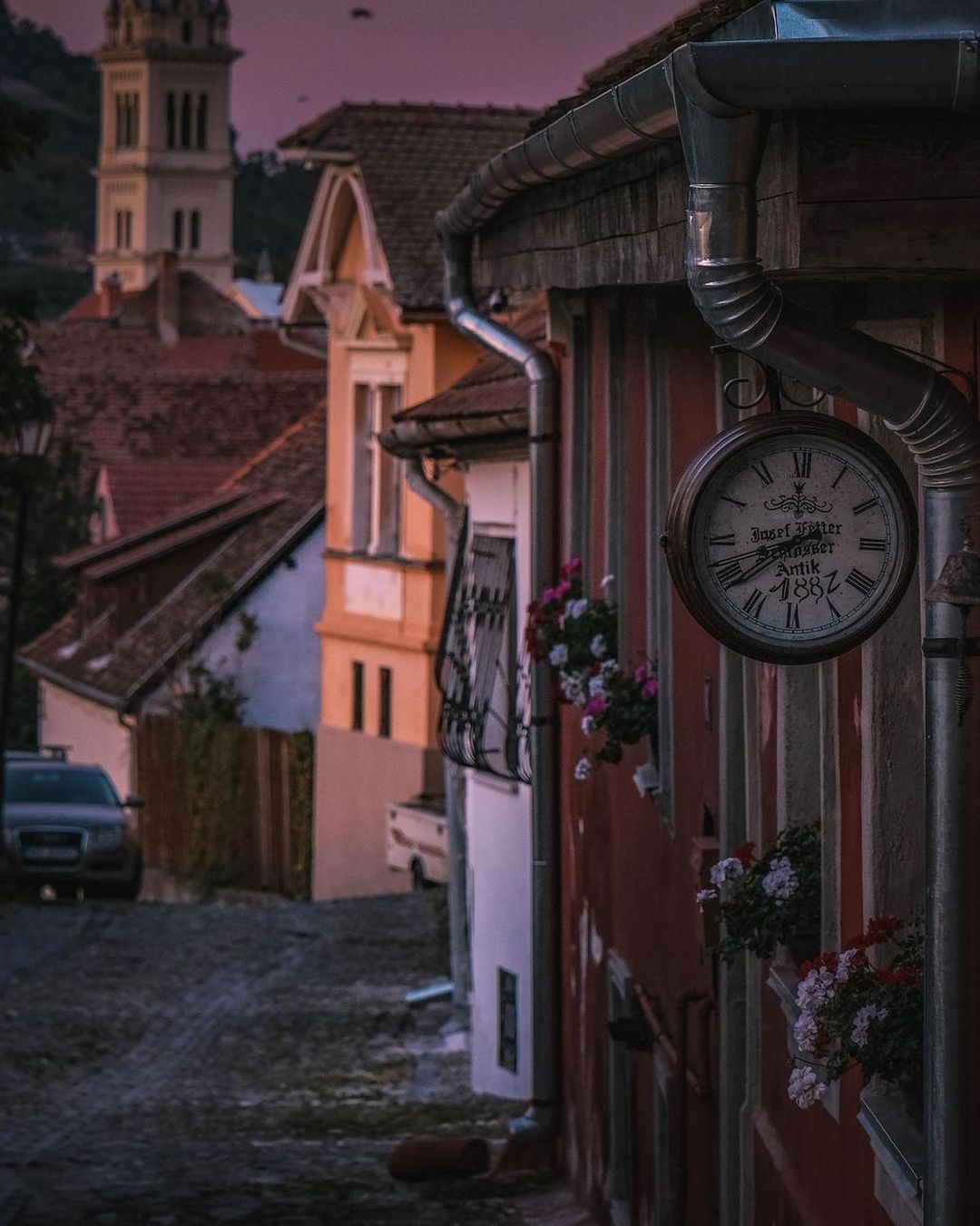 Step back in time and immerse yourself in the charming medieval town of Sighisoara 🏰 Halloween in Transylvania and Beyond