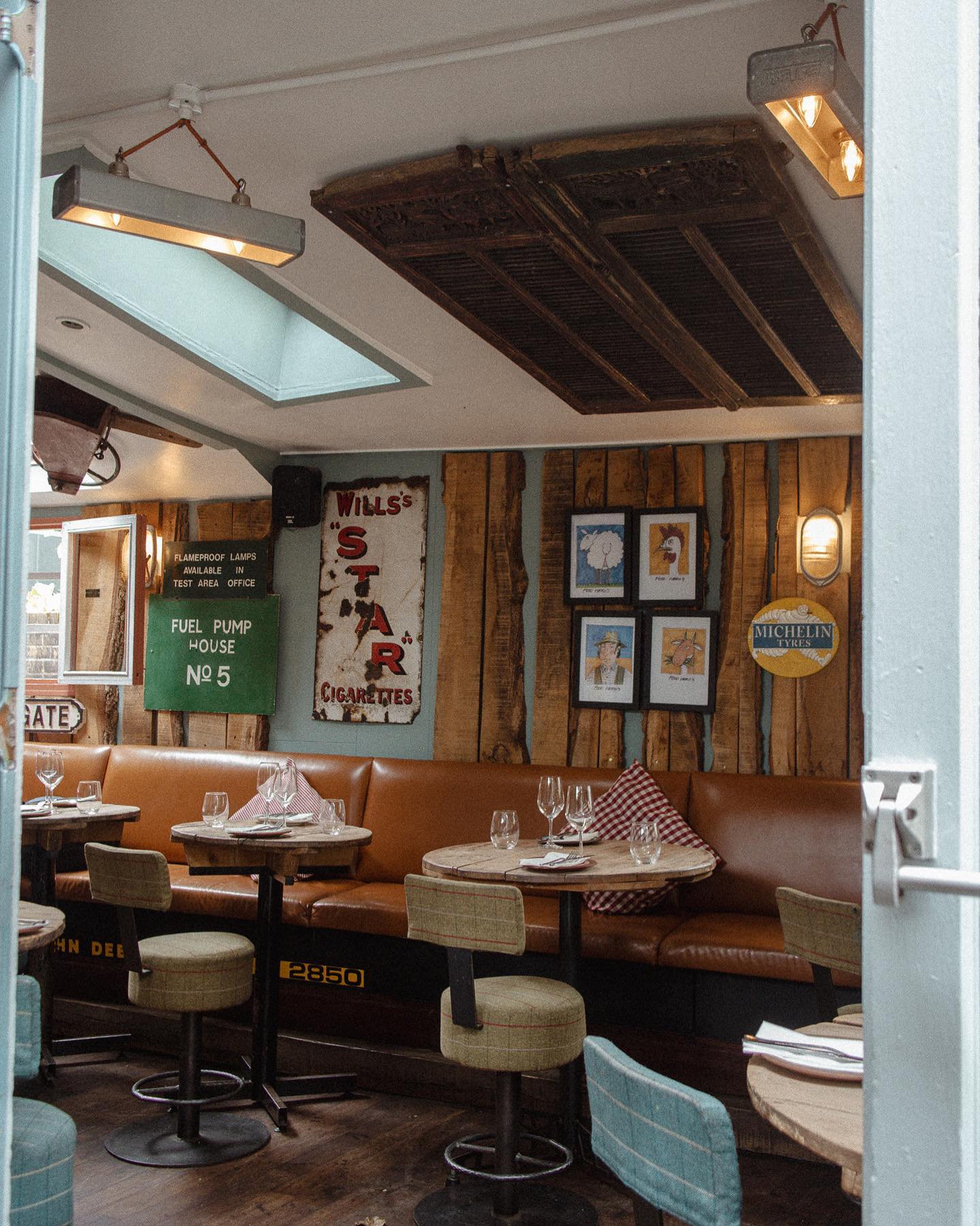 The cozy dining experience at The Shed - Warm and Cozy Restaurants in London