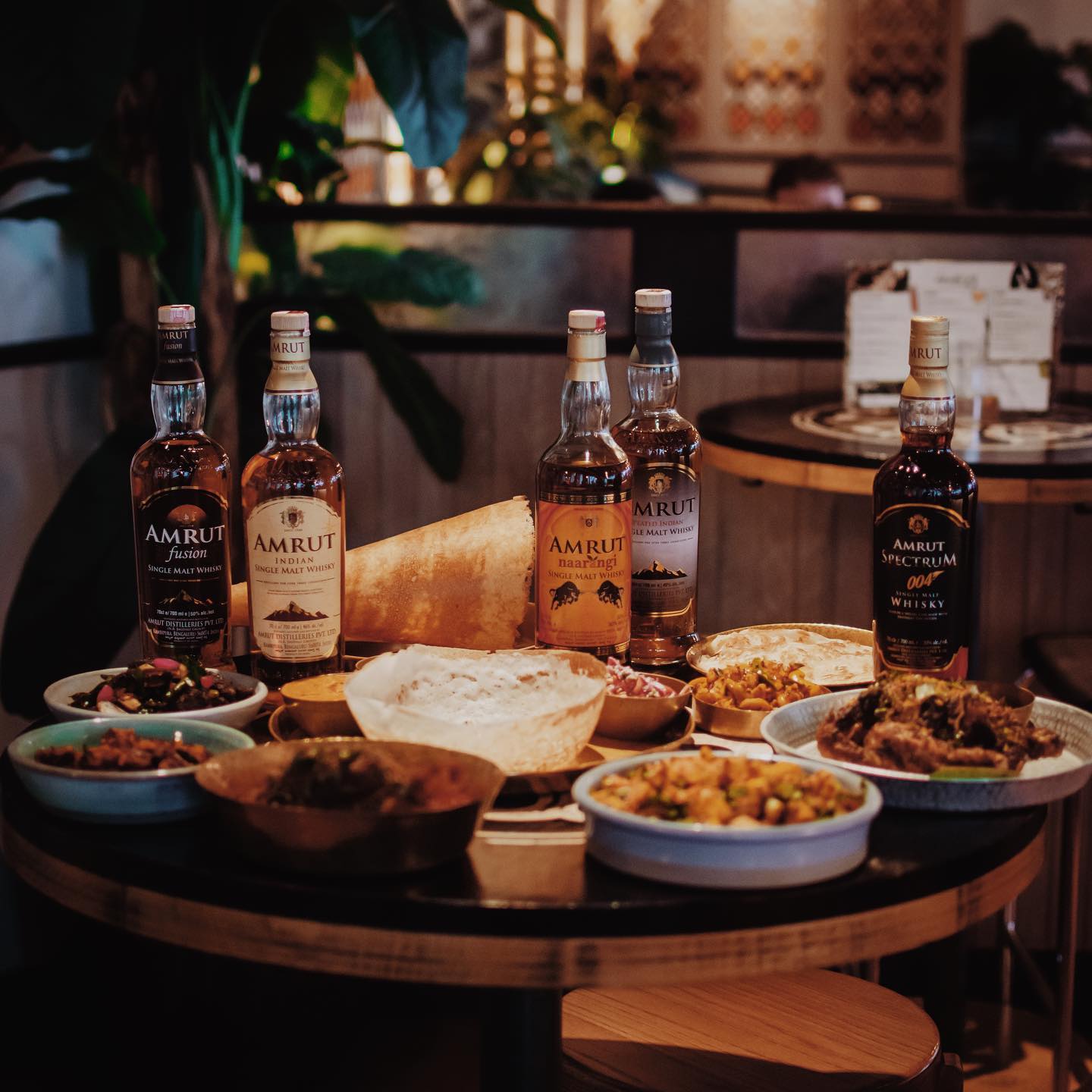 Transporting you straight to the Himalayas ⛰️ with the premium Indian Single Malt whisky from Bengaluru