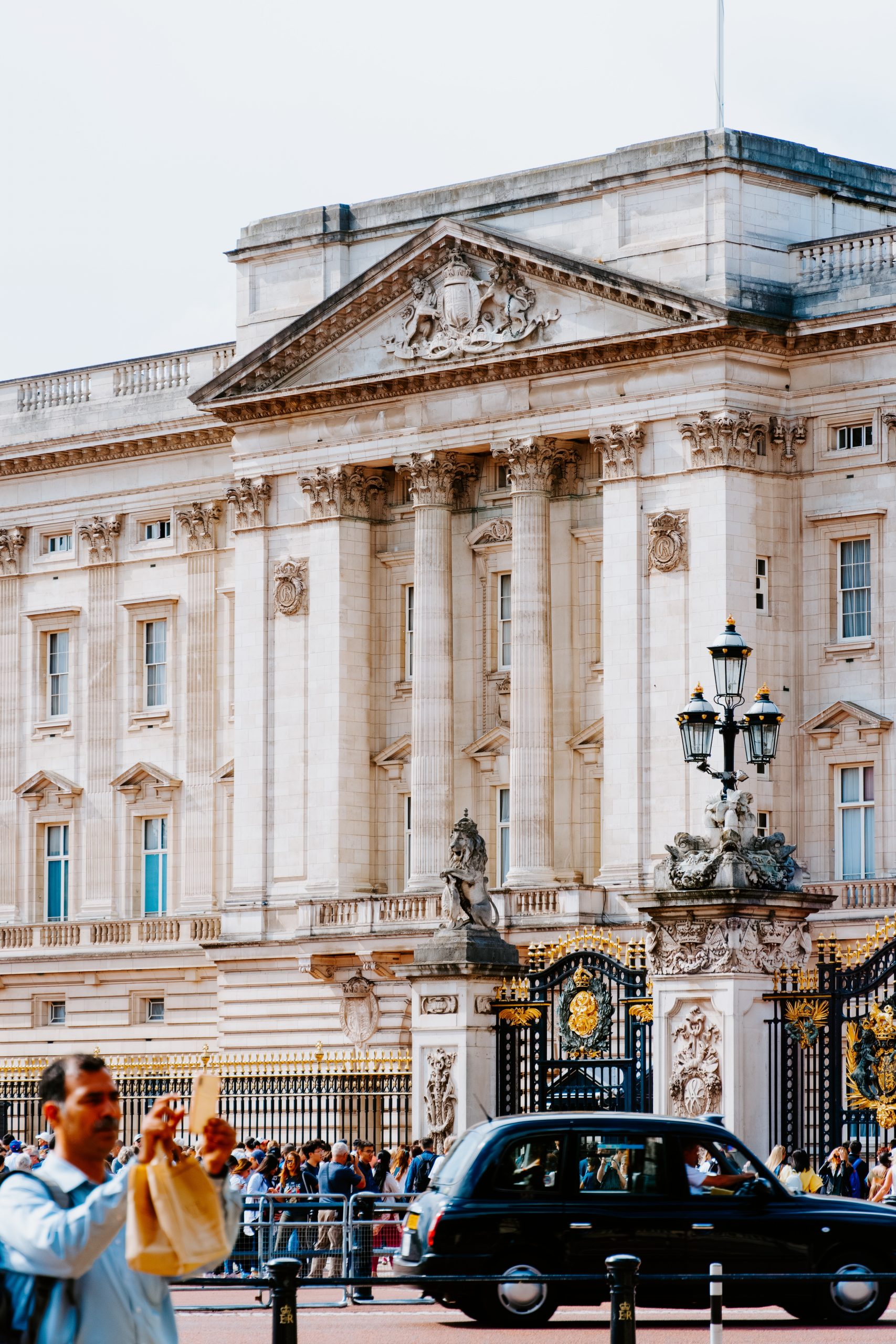 The famous Buckingham Palace