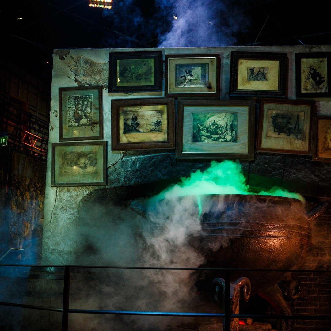 The Dark Arts sets at the Studio Tour - Halloween Celebrations in London